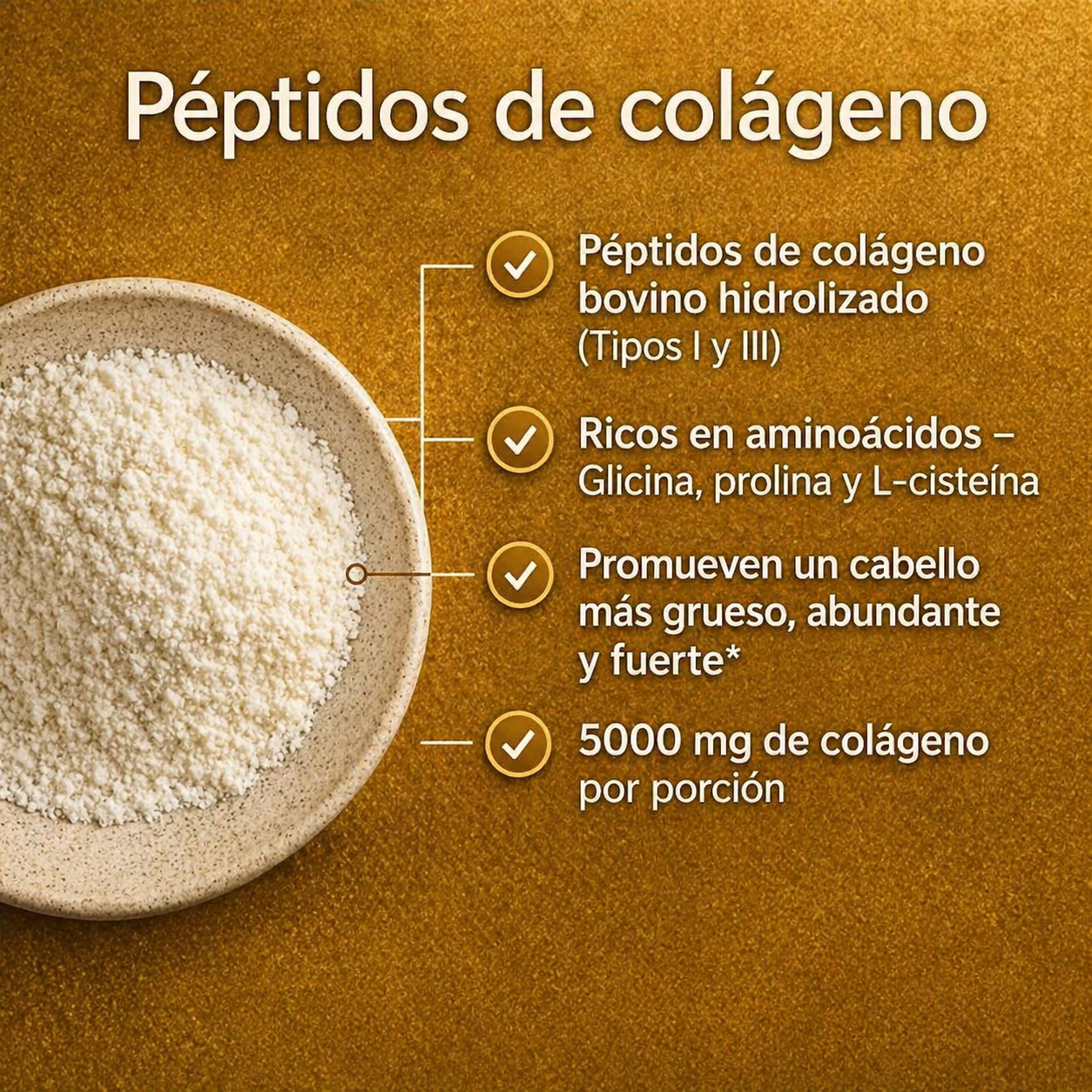 Hair Armor – Colágeno para Cabello de Hombre | Fortalecimiento y Volumen