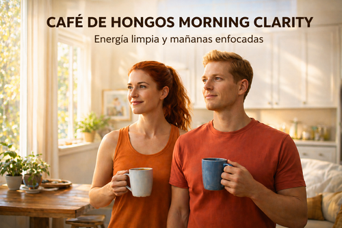 Morning Clarity – Café de Hongos con Colágeno | Energía y Enfoque Mental